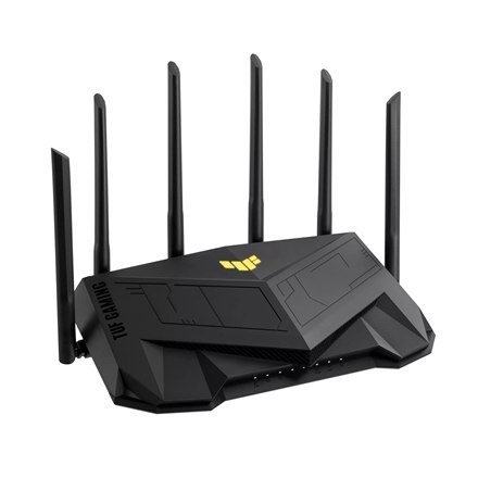 Bezprzewodowy router do gier Wifi 6 Dual Band | TUF-AX6000 | 802.11ax | 1148+4804 Mbit/s | 10/100/1000 Mbit/s | Porty Ethernet L Bezprzewodowy router do gier Wifi 6 Dual Band | TUF-AX6000 | 802.11ax | 1148+4804 Mbit/s | 10/100/1000 Mbit/s | Porty Ethernet L