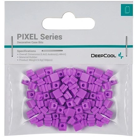 Bity do obudów dekoracyjnych Deepcool | Seria PIXEL | Fioletowy Bity do obudów dekoracyjnych Deepcool | Seria PIXEL | Fioletowy