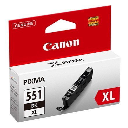 Black Ink tank 1125 pages 551BK XL Canon CLI Black Ink tank 1125 pages 551BK XL Canon CLI