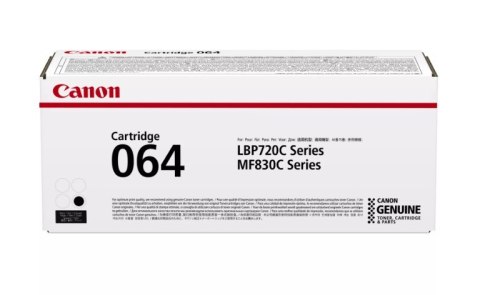 Black Toner cartridge 6000 pages Canon 064 Black Toner cartridge 6000 pages Canon 064