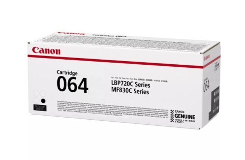Black Toner cartridge 6000 pages Canon 064 Black Toner cartridge 6000 pages Canon 064