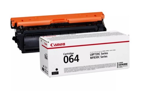 Black Toner cartridge 6000 pages Canon 064 Black Toner cartridge 6000 pages Canon 064