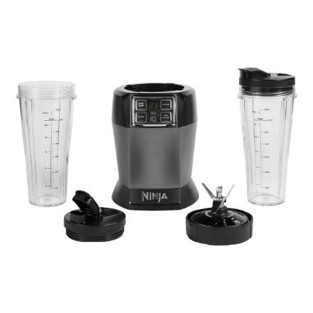 Blender | BN495EU | Tabletop | 1000 W | Materiał słoika Plastik | Pojemność słoika 0.7+0.7 L | Kruszenie lodu | Czarny/Srebrny