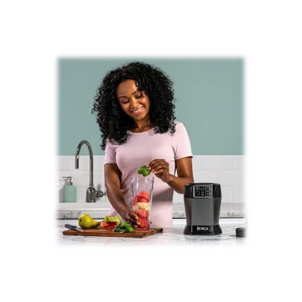 Blender | BN495EU | Tabletop | 1000 W | Materiał słoika Plastik | Pojemność słoika 0.7+0.7 L | Kruszenie lodu | Czarny/Srebrny
