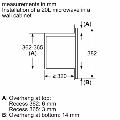 Bosch | BFL523MW3 | Kuchenka mikrofalowa | Do zabudowy | 800 W | Biały Bosch | BFL523MW3 | Kuchenka mikrofalowa | Do zabudowy | 800 W | Biały
