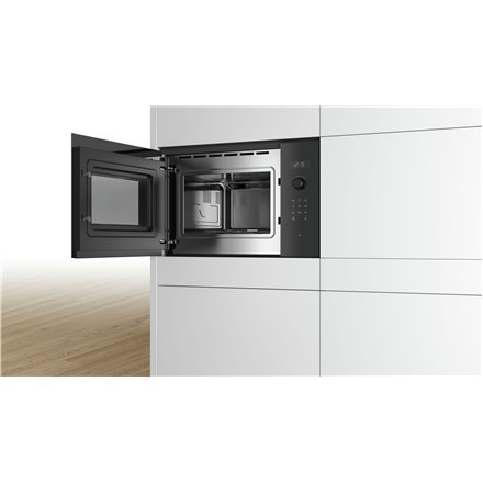 Bosch | BFL554MB0 | Microwave Oven | Built-in | 31.5 L | 900 W | Black Bosch | BFL554MB0 | Microwave Oven | Built-in | 31.5 L | 900 W | Black