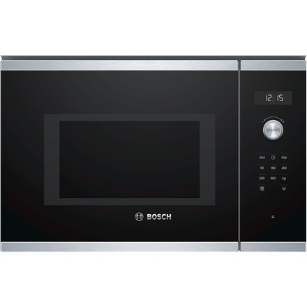 Bosch | BFL554MS0 | Kuchenka mikrofalowa | Do zabudowy | 31,5 L | 900 W | Stal nierdzewna Bosch | BFL554MS0 | Kuchenka mikrofalowa | Do zabudowy | 31,5 L | 900 W | Stal nierdzewna