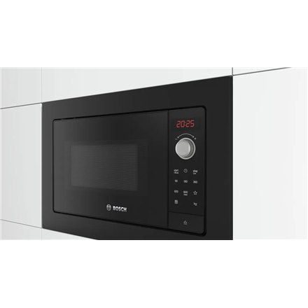 Bosch BFL623MB3 Microwave Oven, Built-in, 800W, 20L, Black Bosch BFL623MB3 Microwave Oven, Built-in, 800W, 20L, Black