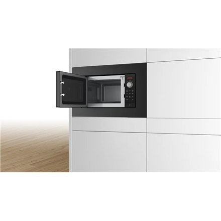 Bosch BFL623MB3 Microwave Oven, Built-in, 800W, 20L, Black Bosch BFL623MB3 Microwave Oven, Built-in, 800W, 20L, Black