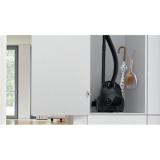 Bosch | BGBS2LB1 | Odkurzacz | Z workiem | Moc 600 W | Pojemność pyłu 3,5 l | Czarny