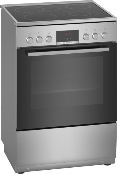 Bosch | Cooker | HKR39A250U | Hob type Vitroceramic | Oven type Electric | Stainless steel | Width 60 cm | Electronic ignition | Bosch | Cooker | HKR39A250U | Hob type Vitroceramic | Oven type Electric | Stainless steel | Width 60 cm | Electronic ignition |