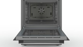 Bosch | Cooker | HKR39A250U | Hob type Vitroceramic | Oven type Electric | Stainless steel | Width 60 cm | Electronic ignition |