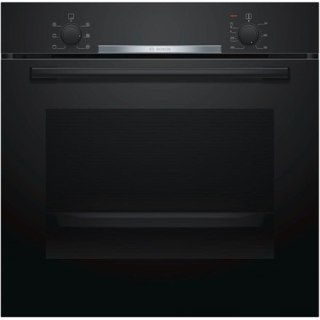 Bosch | HBA530BB0S | Oven | 71 L | A | Multifunctional | EcoClean | Push pull buttons | Height 60 cm | Width 60 cm | Black