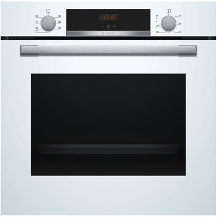 Bosch | HBA533BW0S | Oven | 71 L | A | Multifunctional | EcoClean | Push pull buttons | Height 60 cm | Width 60 cm | White Bosch | HBA533BW0S | Oven | 71 L | A | Multifunctional | EcoClean | Push pull buttons | Height 60 cm | Width 60 cm | White