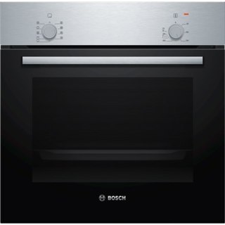 Bosch | HBF010BR3S | Oven | 66 L | Multifunctional | Manual | Knobs | Height 59.5 cm | Width 59.4 cm | Stainless steel