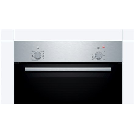 Bosch | HBF010BR3S | Oven | 66 L | Multifunctional | Manual | Knobs | Height 59.5 cm | Width 59.4 cm | Stainless steel Bosch | HBF010BR3S | Oven | 66 L | Multifunctional | Manual | Knobs | Height 59.5 cm | Width 59.4 cm | Stainless steel
