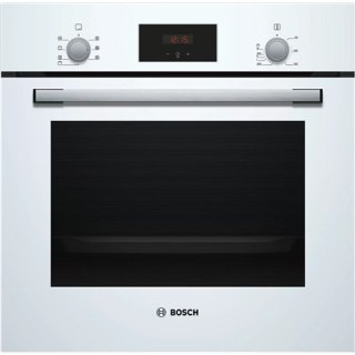 Bosch | HBF113BV1S | Oven | 66 L | Multifunctional | Manual | Mechanical control | Yes | Height 60 cm | Width 60 cm | White