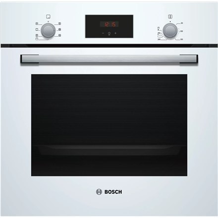 Bosch | HBF113BV1S | Oven | 66 L | Multifunctional | Manual | Mechanical control | Yes | Height 60 cm | Width 60 cm | White Bosch | HBF113BV1S | Oven | 66 L | Multifunctional | Manual | Mechanical control | Yes | Height 60 cm | Width 60 cm | White