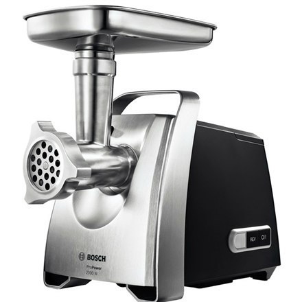 Bosch | Maszynka do mielenia mięsa | MFW68660 | Czarna | Wydajność (kg/min) 4.3 | Kebbe, Montaż do kiełbasek, Wyciskarka do owoc