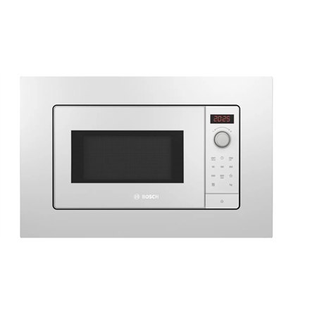 Bosch Microwave Oven | BFL623MW3 | Built-in | 20 L | 800 W | Convection | White Bosch Microwave Oven | BFL623MW3 | Built-in | 20 L | 800 W | Convection | White