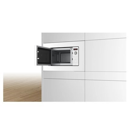 Bosch Microwave Oven | BFL623MW3 | Built-in | 20 L | 800 W | Convection | White Bosch Microwave Oven | BFL623MW3 | Built-in | 20 L | 800 W | Convection | White