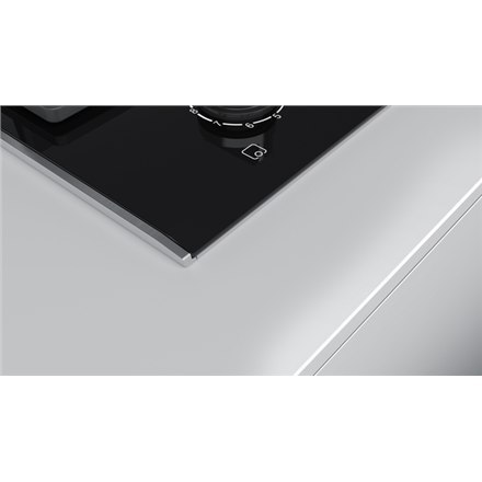 Bosch | PRB3A6B70 Series 8 | Hob | Gas on glass | Number of burners/cooking zones 2 | Rotary knobs | Black Bosch | PRB3A6B70 Series 8 | Hob | Gas on glass | Number of burners/cooking zones 2 | Rotary knobs | Black