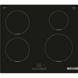 Bosch | PUE611BB6E Series 4 | Hob | Induction | Number of burners/cooking zones 4 | Touch | Timer | Black