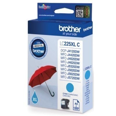 Brat LC | 225XLC | Cyjan | Kartridż z tuszem | 1200 stron Brat LC | 225XLC | Cyjan | Kartridż z tuszem | 1200 stron