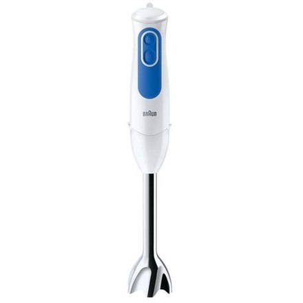 Braun Hand Blender MQ 3005 Immersyjny blender ręczny, 700 W, liczba prędkości 2, biały/niebieski Braun Hand Blender MQ 3005 Immersyjny blender ręczny, 700 W, liczba prędkości 2, biały/niebieski