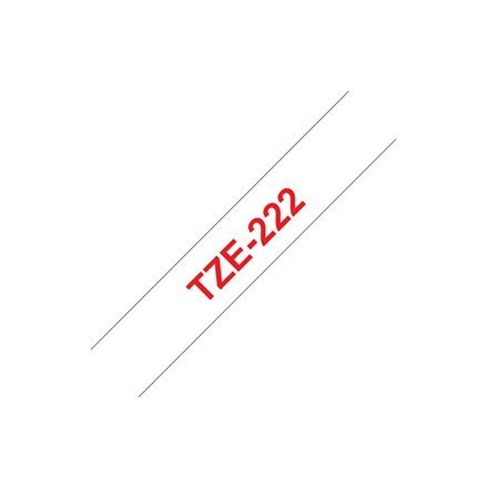 Brother | 222 | Laminated tape | Thermal | Red on white | Roll (0.9 cm x 8 m) Brother | 222 | Laminated tape | Thermal | Red on white | Roll (0.9 cm x 8 m)