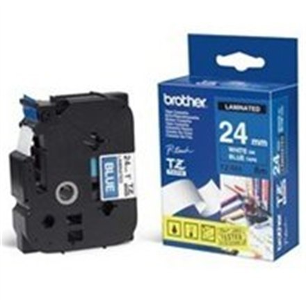 Brother | 555 | Laminated tape | Thermal | White on blue | Roll (2.4 cm x 8 m) Brother | 555 | Laminated tape | Thermal | White on blue | Roll (2.4 cm x 8 m)