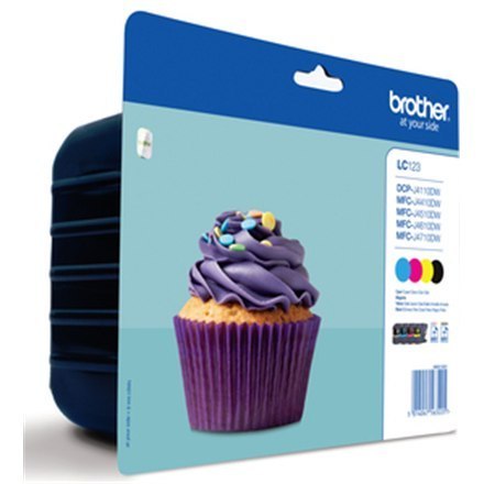 Brother LC | 123 Value Pack | Black | Yellow | Cyan | Magenta | Ink cartridge Brother LC | 123 Value Pack | Black | Yellow | Cyan | Magenta | Ink cartridge