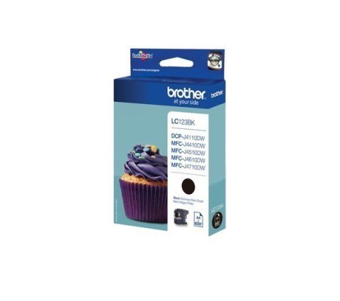 Brother LC | 123BK | Black | Ink cartridge | 600 pages Brother LC | 123BK | Black | Ink cartridge | 600 pages