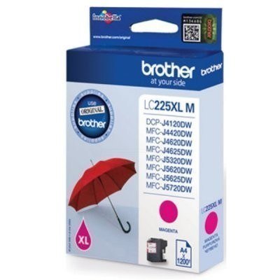 Brother LC | 225XLM | Magenta | Zestaw startowy atramentowy | 1200 stron Brother LC | 225XLM | Magenta | Zestaw startowy atramentowy | 1200 stron