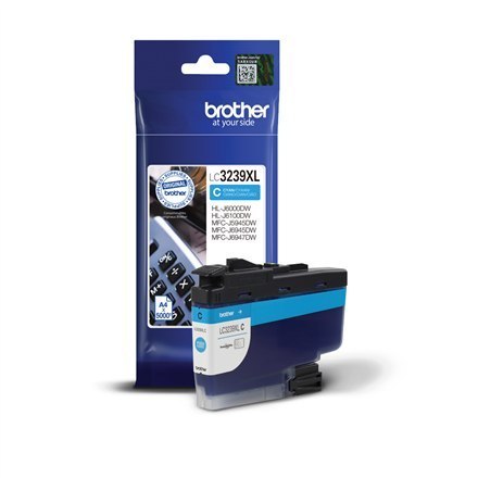 Brother LC | 3239XLC | Cyan | Ink cartridge | 5000 pages Brother LC | 3239XLC | Cyan | Ink cartridge | 5000 pages