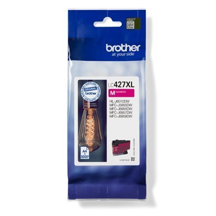 Brother LC | 427XLM | Magenta | Ink cartridge | 5000 pages Brother LC | 427XLM | Magenta | Ink cartridge | 5000 pages