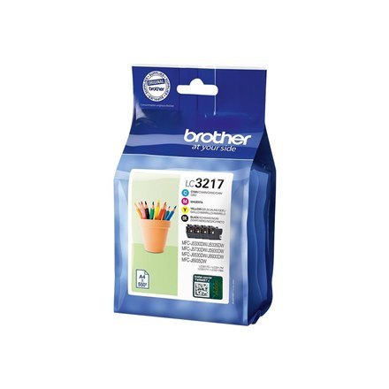 Brother LC3217VALDR | Ink Cartridge | Black/ cyan/ magenta/ yellow Brother LC3217VALDR | Ink Cartridge | Black/ cyan/ magenta/ yellow