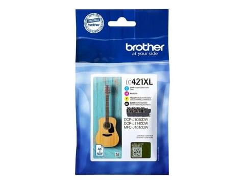 Brother LC421XLVALDR | Wkłady atramentowe | Wielopak Brother LC421XLVALDR | Wkłady atramentowe | Wielopak
