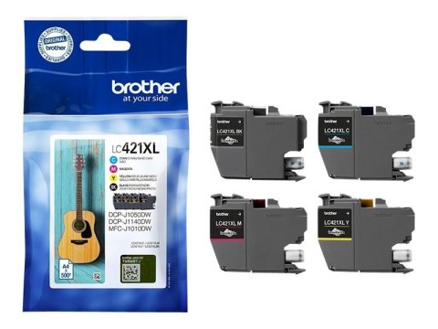 Brother LC421XLVALDR | Wkłady atramentowe | Wielopak Brother LC421XLVALDR | Wkłady atramentowe | Wielopak