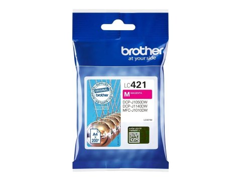 Brother LC421M Ink Cartridge Magenta Brother LC421M Ink Cartridge Magenta