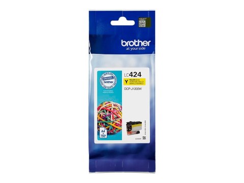 Brother LC424Y Ink Cartridge Yellow | Brother Brother LC424Y Ink Cartridge Yellow | Brother