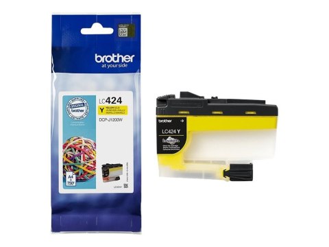 Brother LC424Y Ink Cartridge Yellow | Brother Brother LC424Y Ink Cartridge Yellow | Brother