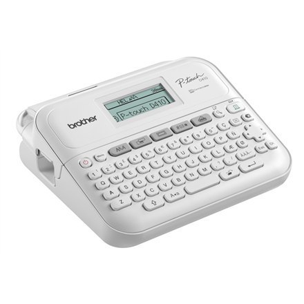 Brother P-Touch | PT-D410 | Przewodowa | Monochromatyczna | Termotransferowa | Inna | Szara | Biała Brother P-Touch | PT-D410 | Przewodowa | Monochromatyczna | Termotransferowa | Inna | Szara | Biała