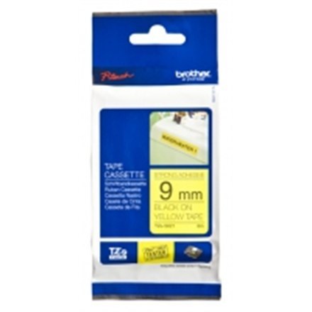 Brother | S621 | Laminated tape | Thermal | Black on yellow | Roll (0.9 cm x 8 m) Brother | S621 | Laminated tape | Thermal | Black on yellow | Roll (0.9 cm x 8 m)