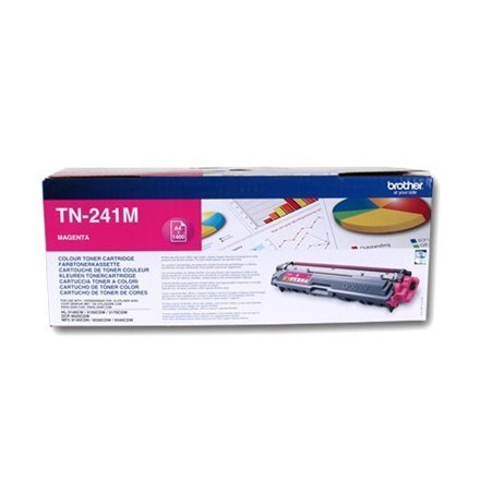 Brother TN | 241M | Magenta | Kaseta z tonerem | 1400 stron Brother TN | 241M | Magenta | Kaseta z tonerem | 1400 stron