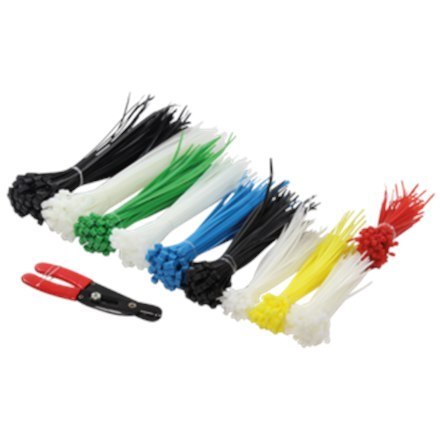Cable Tie Set, 600pcs., 5 lengths, 1 x cable cutter Logilink Cable Tie Set, 600pcs., 5 lengths, 1 x cable cutter Logilink