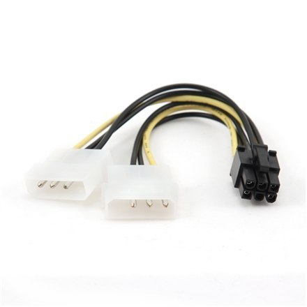 Cablexpert | CC-PSU-6 | Zasilacz | Męski | 6-pinowe zasilanie PCI Express | Męski | 3-pinowe zasilanie wewnętrzne Cablexpert | CC-PSU-6 | Zasilacz | Męski | 6-pinowe zasilanie PCI Express | Męski | 3-pinowe zasilanie wewnętrzne
