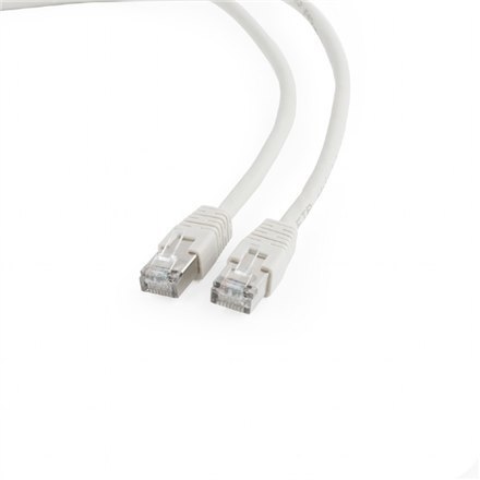 Cablexpert | FTP Cat6 | Kabel krosowy | 2 m | Biały | Doskonałe połączenie; Ekranowany folią - dla niezawodnego połączenia; Pozł Cablexpert | FTP Cat6 | Kabel krosowy | 2 m | Biały | Doskonałe połączenie; Ekranowany folią - dla niezawodnego połączenia; Pozł