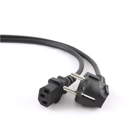 Cablexpert | Kabel zasilający | Zasilanie IEC 60320 C13 | Zasilanie CEE 7/7 | 3 m | Czarny Cablexpert | Kabel zasilający | Zasilanie IEC 60320 C13 | Zasilanie CEE 7/7 | 3 m | Czarny