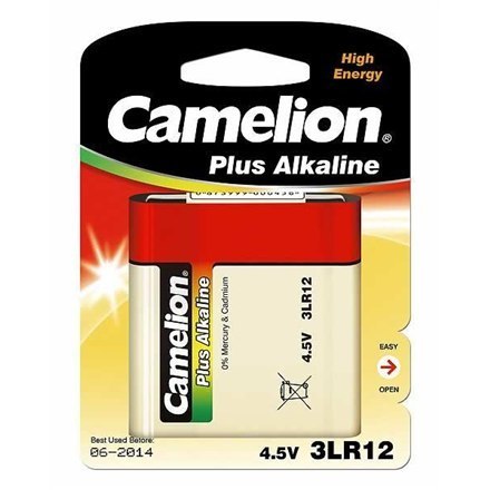 Camelion | 4.5V/3LR12 | Plus Alkaline | 1 szt. Camelion | 4.5V/3LR12 | Plus Alkaline | 1 szt.